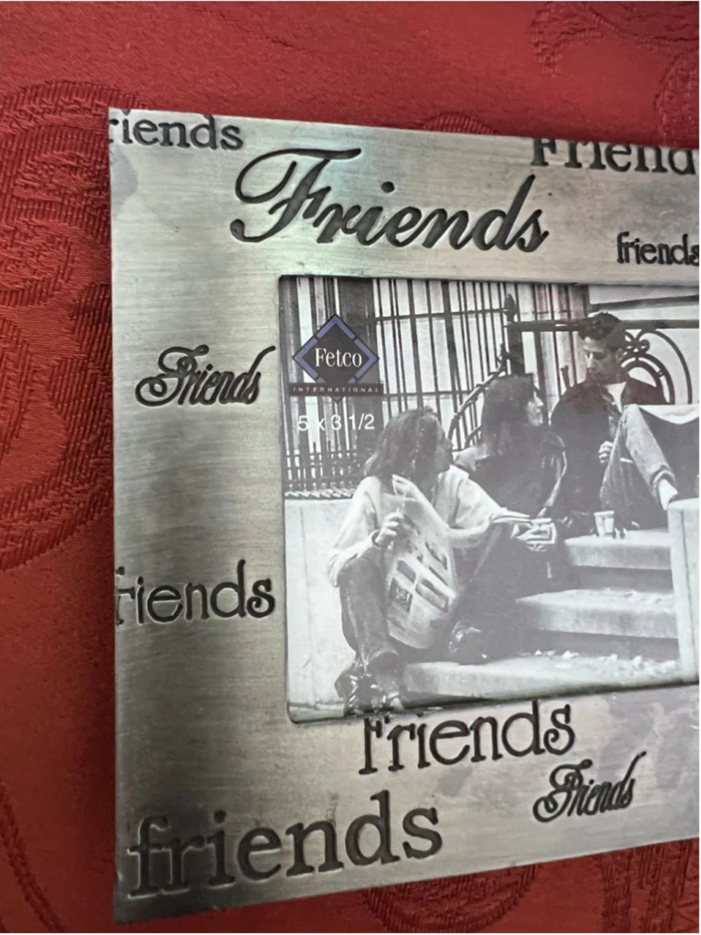Clairs Y2K Friends Picture Frame One Size Silver Black